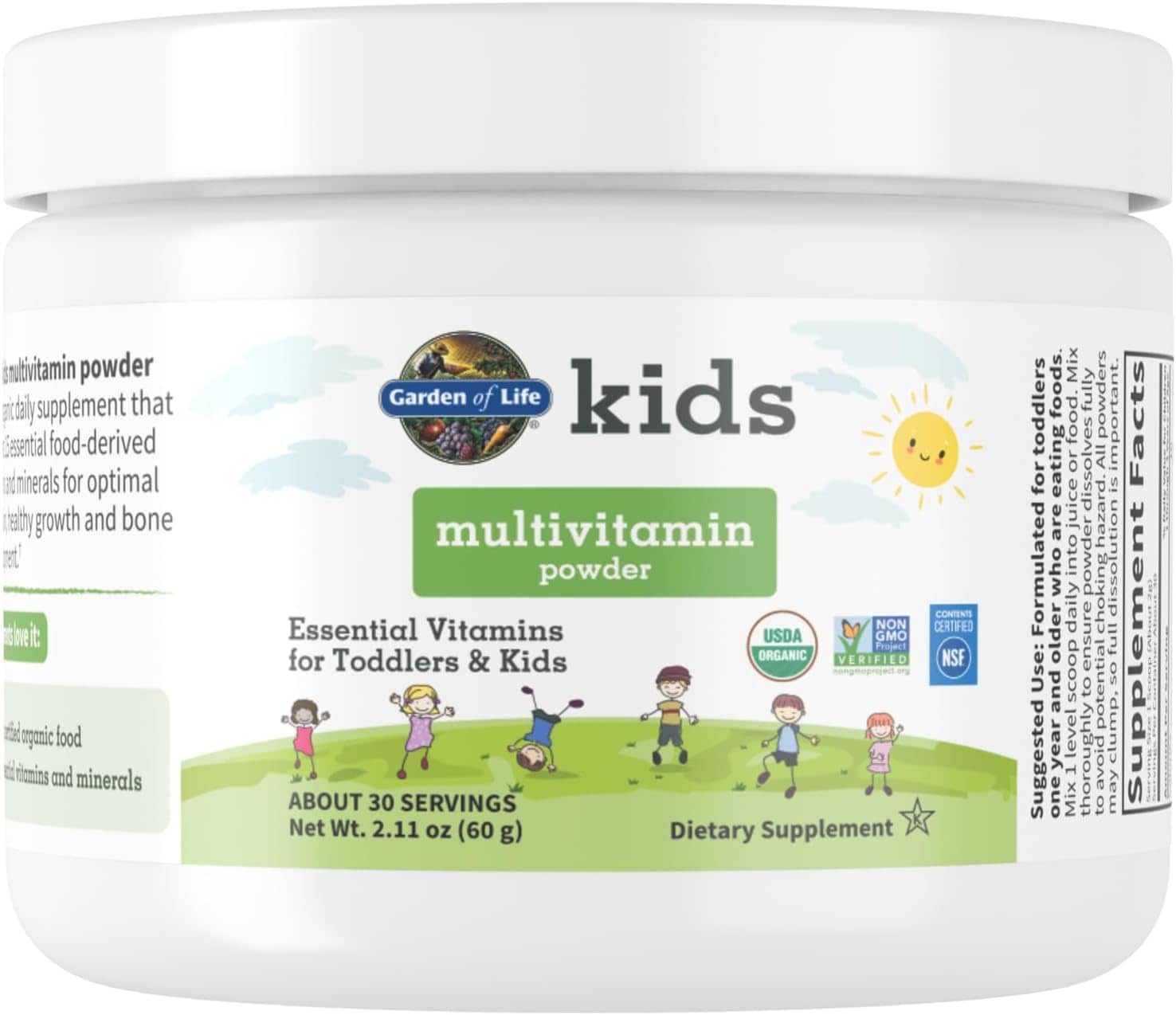 Garden of Life kids powder