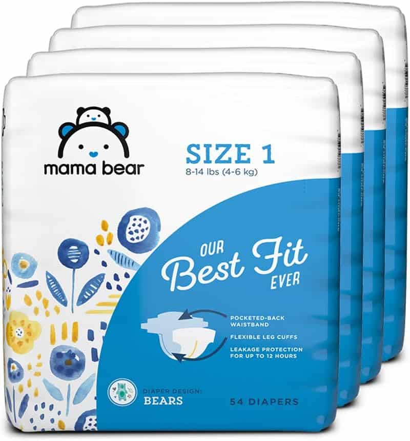 Mama Bear Size 1 Bears four-pack