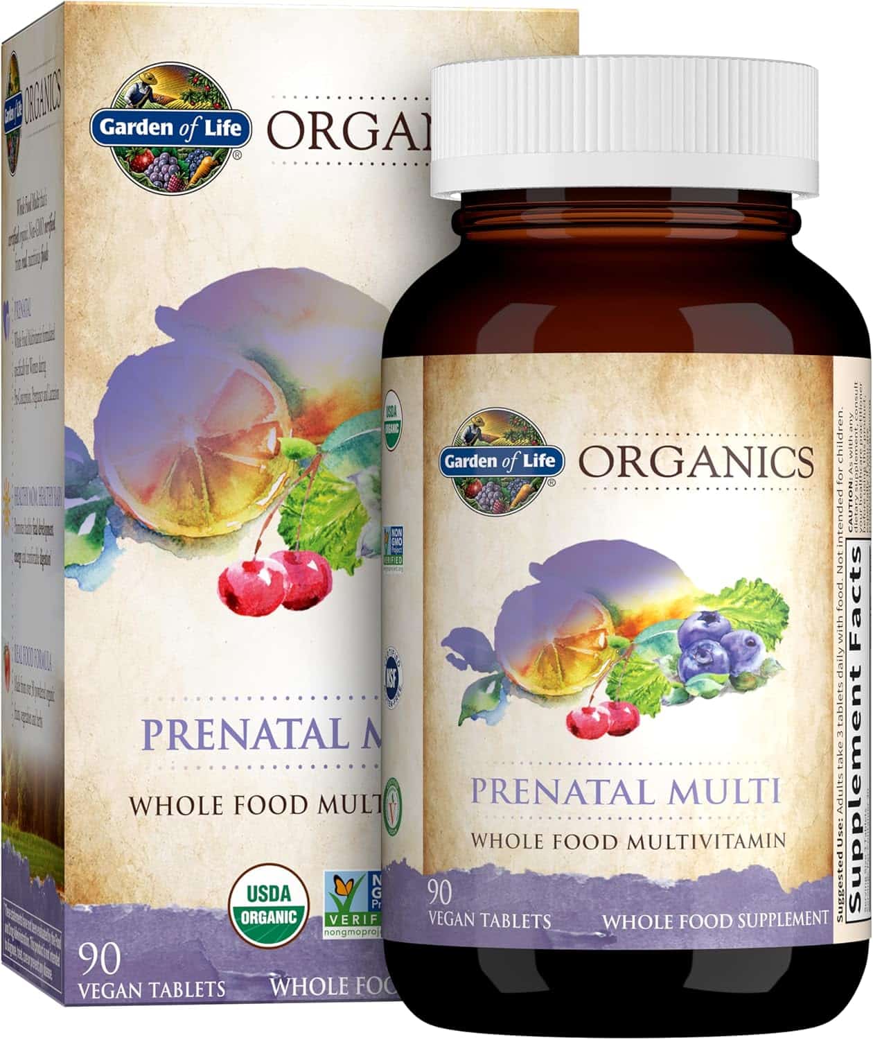 Garden of Life Prenatal Multi 90 tablets