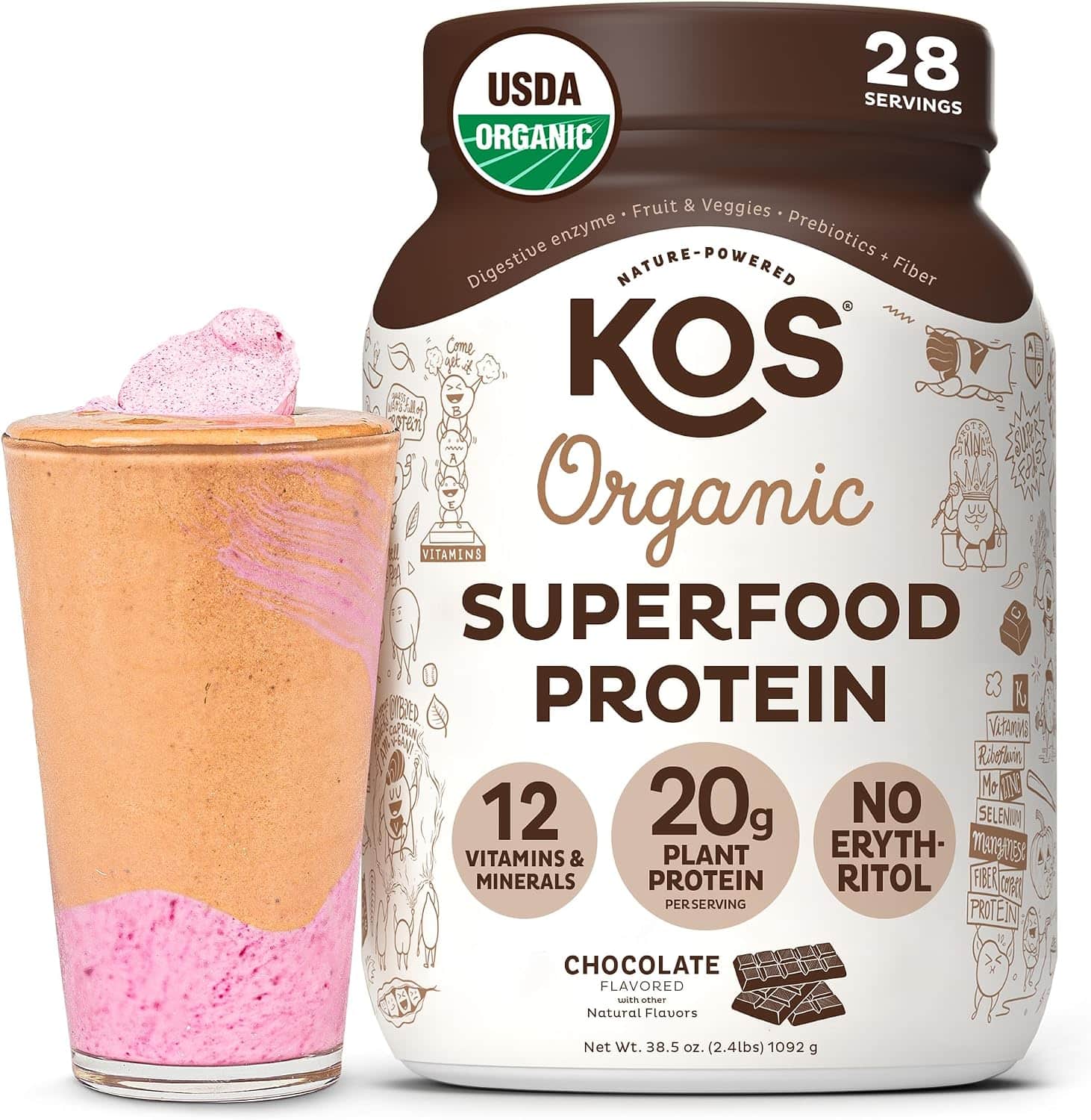 KOS Chocolate protein