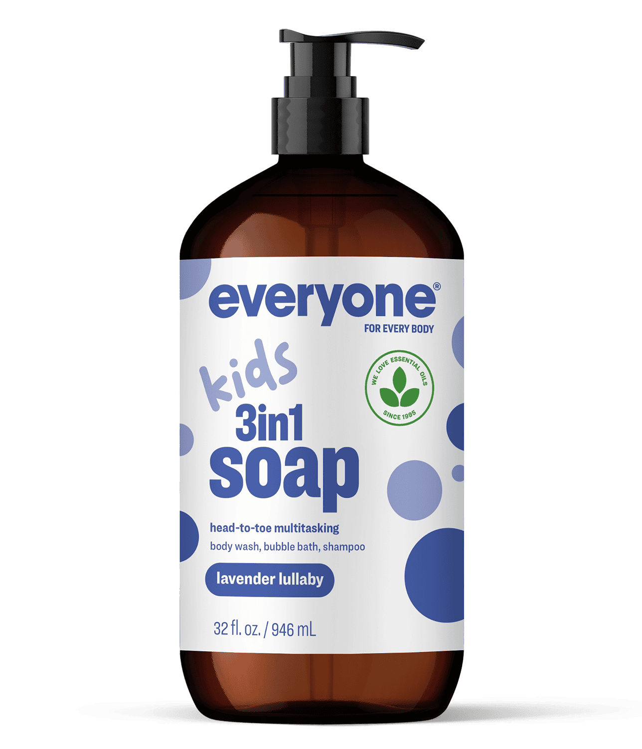 Everyone Lavender Lullaby Kids 3in1 Soap, 32 fl oz