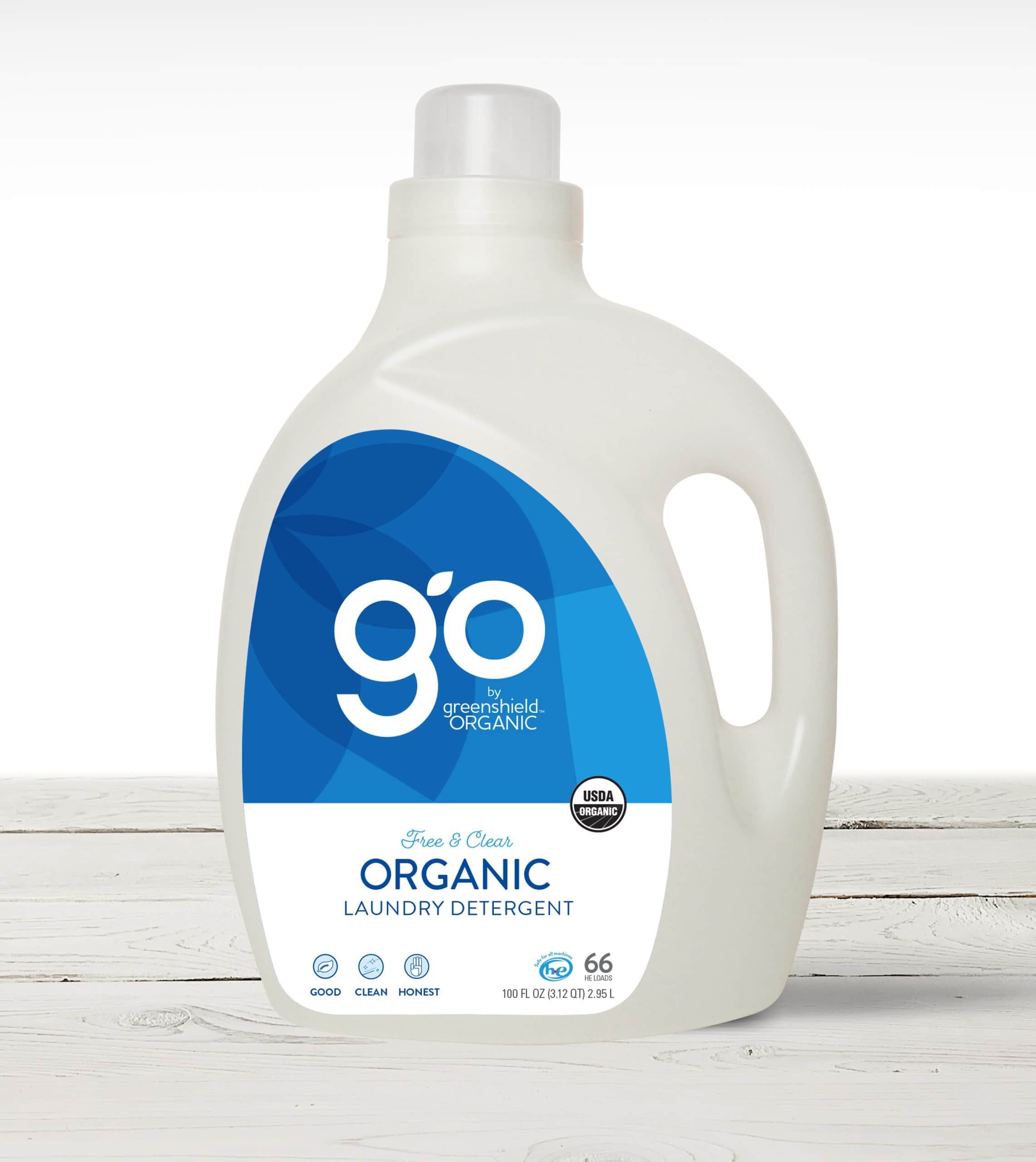 Greenshield Organic Free & Clear Laundry Detergent product photograph