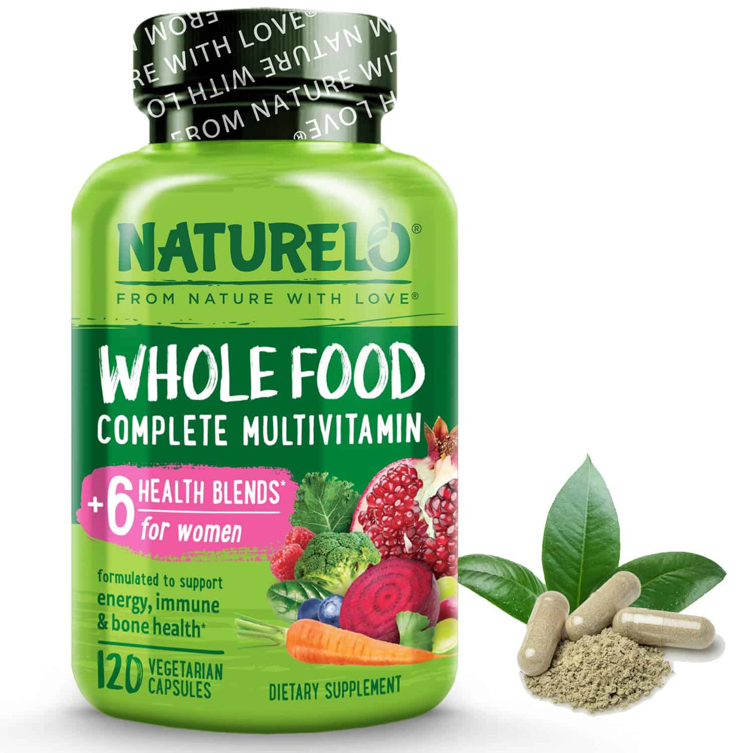NATURELO Whole Food Multivitamin for Women