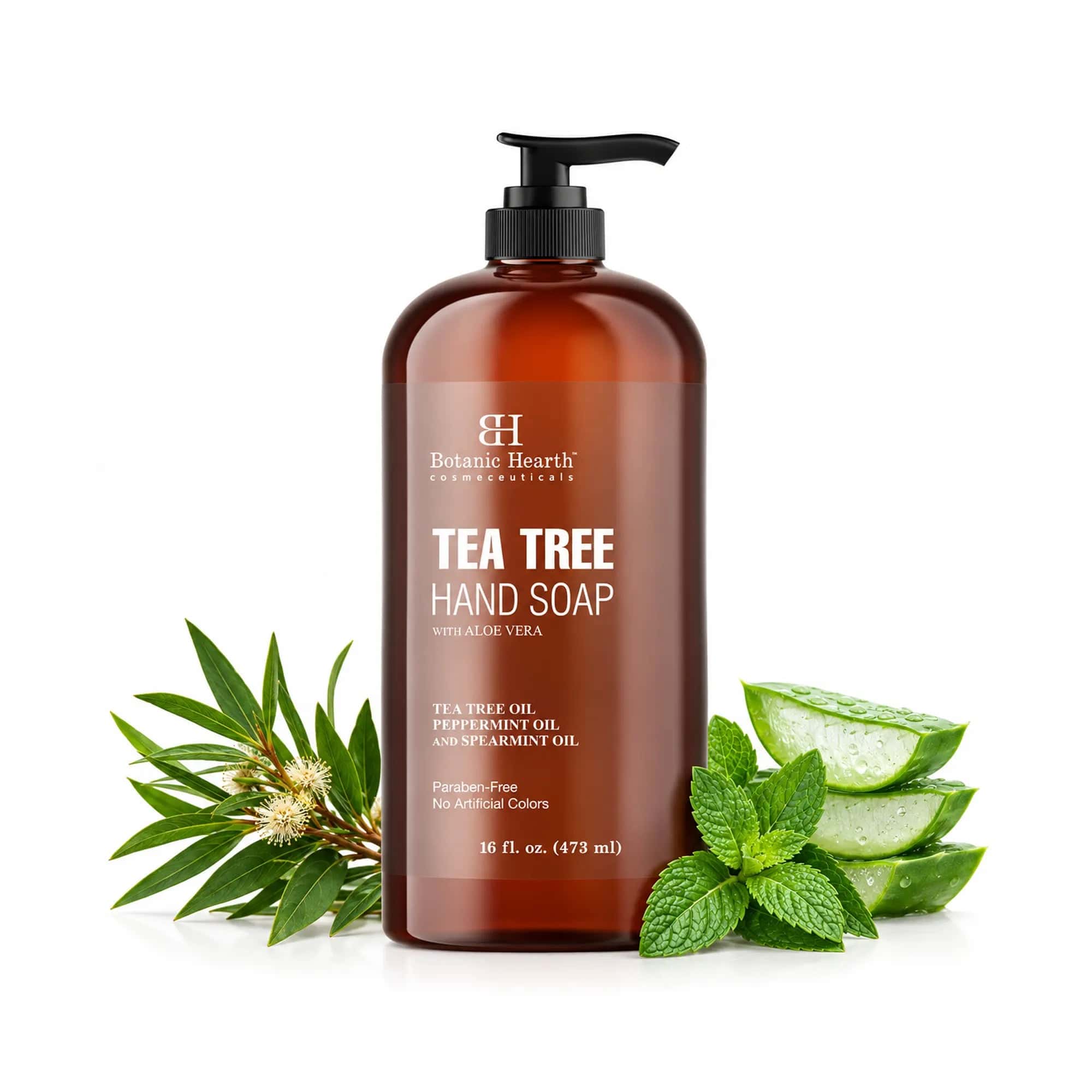 Botanic Hearth Tea Tree Liquid Hand Soap product photograph