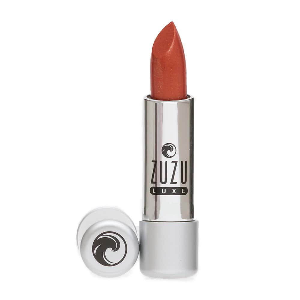 Zuzu Luxe Lip Color — Golden Bronze - Sandy Peach/Warm Shimmer