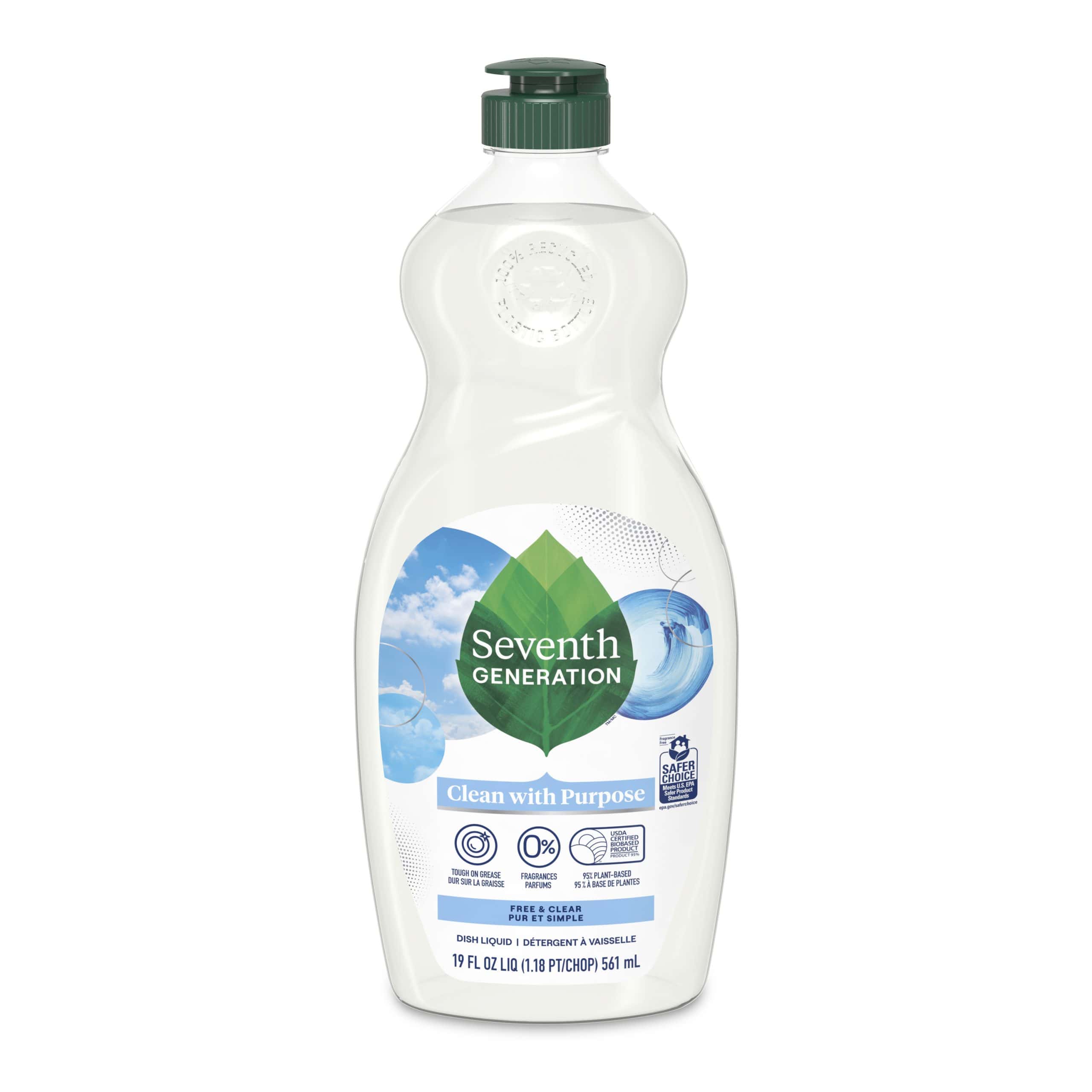 Seventh Generation Free & Clear dish soap