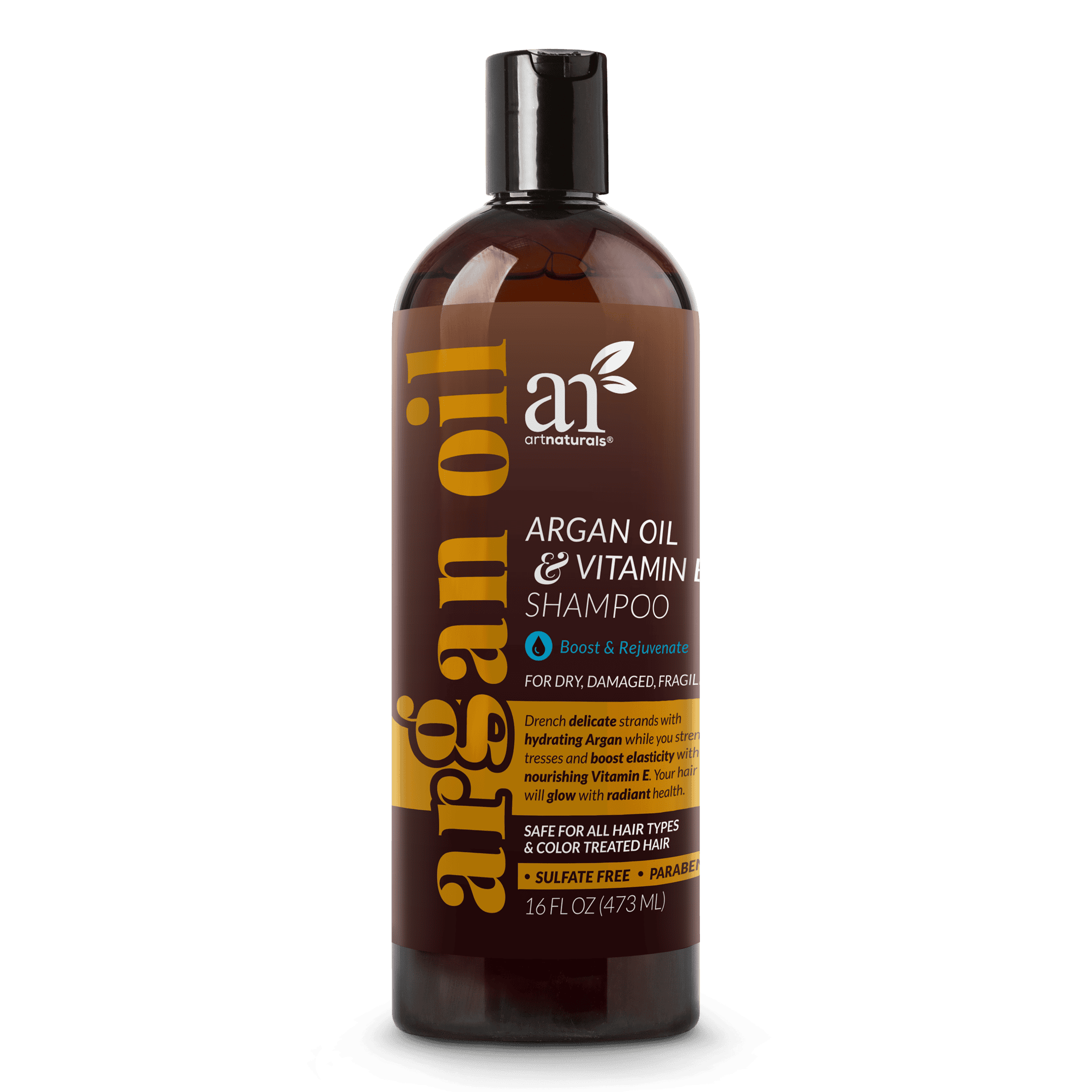 Artnaturals Argan Oil and Vitamin E Shampoo pump bottle