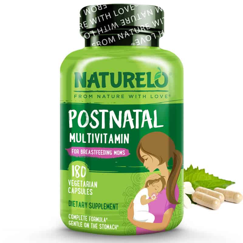 NATURELO Postnatal Multivitamin product photograph