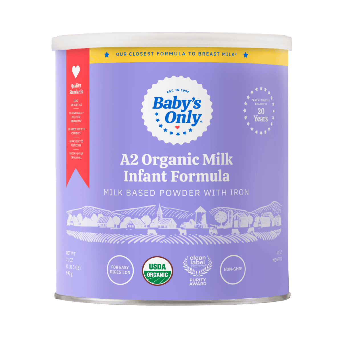Baby's Only A2 Organic Milk Infant Formula