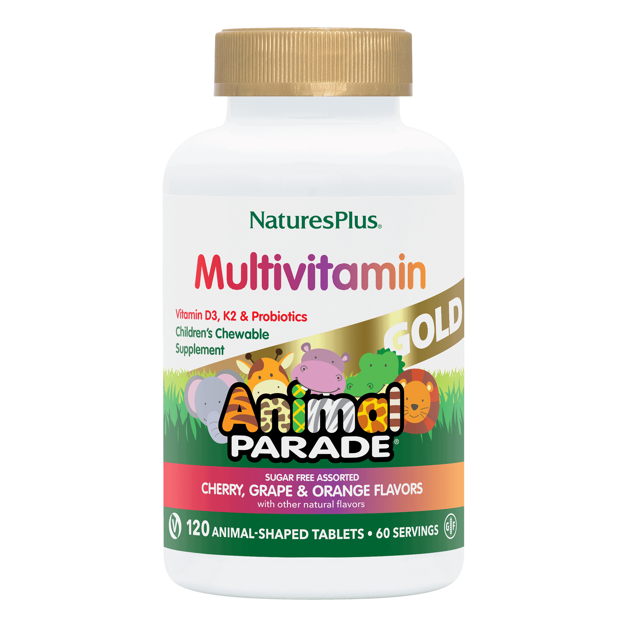 NaturesPlus Animal Parade GOLD