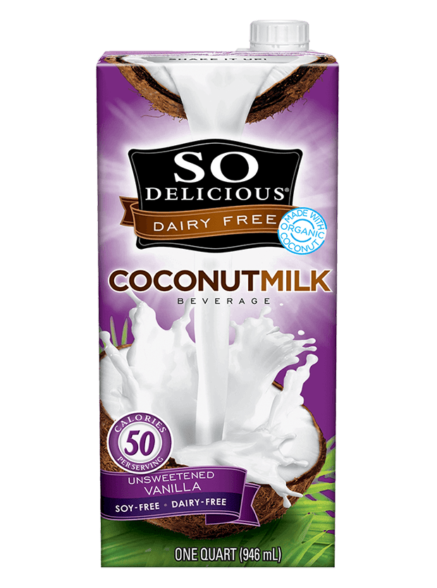 So Delicious Unsweetened Vanilla Coconutmilk product photograph